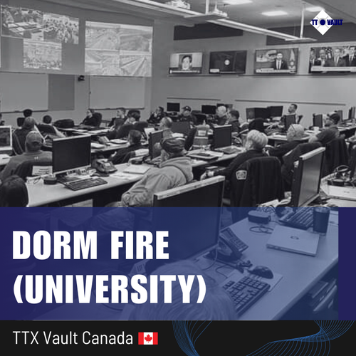 Dorm Fire (University) Tabletop Exercise